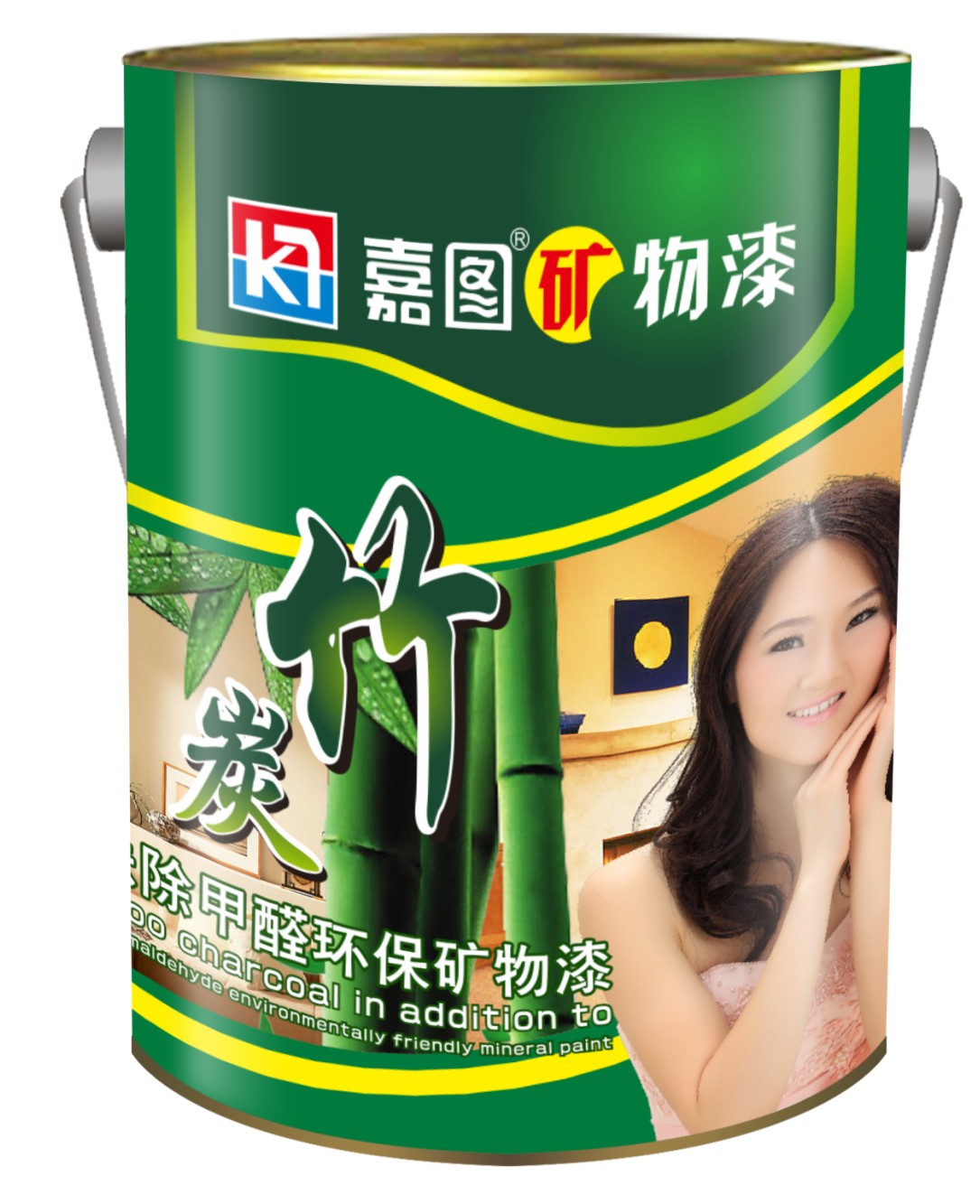 BOB足球体育竹炭净味除甲醛环保矿物漆